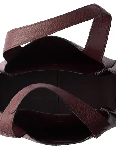 Prada Women's Leather Tote Bag - Dark Red | Thumbnail 5 Prada Women's Leather Tote Bag - Dark Red | Thumbnail 5