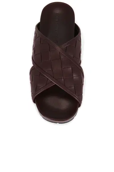 Bottega Veneta Tarik Crisscross Sandal Intrecciato City Calf | Thumbnail 4 Bottega Veneta Tarik Crisscross Sandal Intrecciato City Calf | Thumbnail 4