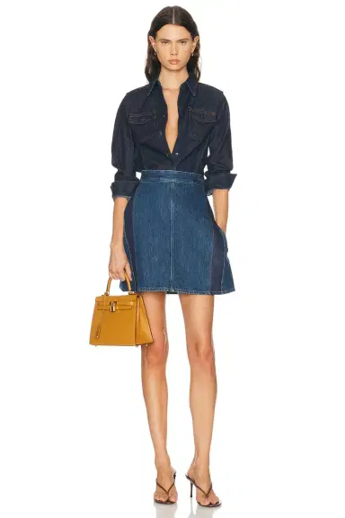 Givenchy Mini Cocoon Denim Skirt | Thumbnail 5 Givenchy Mini Cocoon Denim Skirt | Thumbnail 5