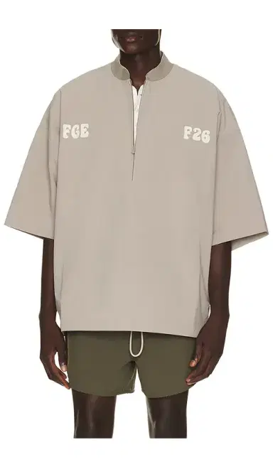 Fear of God Essentials Half Zip Baseball Shirt | Thumbnail 7 Fear of God Essentials Half Zip Baseball Shirt | Thumbnail 7