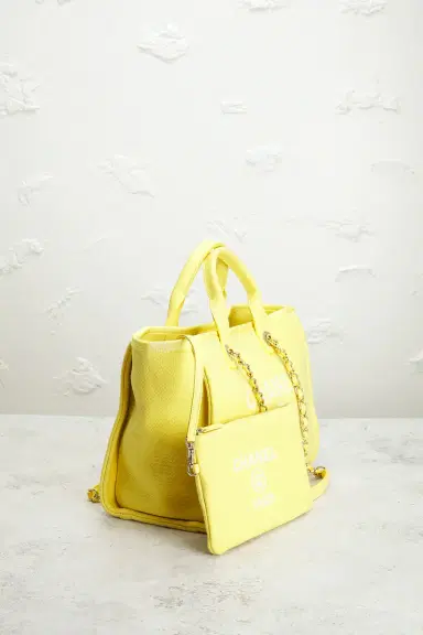 Chanel Chanel Medium Deauville Tote Bag | Thumbnail 4 Chanel Chanel Medium Deauville Tote Bag | Thumbnail 4