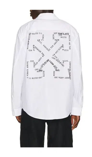 Off-White Type Arrow Overshirt | Thumbnail 7 Off-White Type Arrow Overshirt | Thumbnail 7