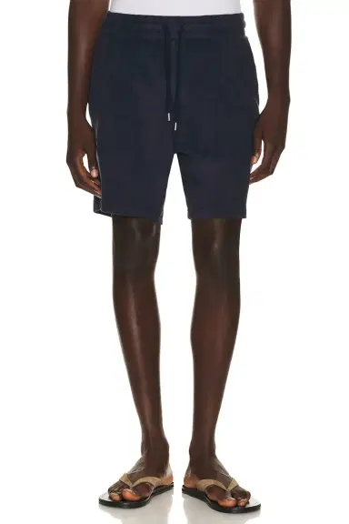 Frescobol Carioca Augusto Terry Cotton Blend Shorts | Thumbnail 1 Frescobol Carioca Augusto Terry Cotton Blend Shorts | Thumbnail 1