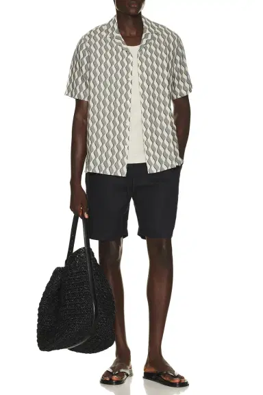 Frescobol Carioca Felipe Linen Shorts | Thumbnail 3 Frescobol Carioca Felipe Linen Shorts | Thumbnail 3