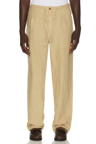 Polo Ralph Lauren Linen Pleated Lateaf Easy Pant | Thumbnail 1 Polo Ralph Lauren Linen Pleated Lateaf Easy Pant | Thumbnail 1