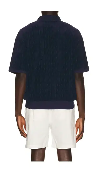 Polo Ralph Lauren Short Sleeve Cable Terry Johnny Collar Polo | Thumbnail 7 Polo Ralph Lauren Short Sleeve Cable Terry Johnny Collar Polo | Thumbnail 7