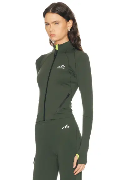 Balenciaga Fitted Zip-up Jacket | Thumbnail 2 Balenciaga Fitted Zip-up Jacket | Thumbnail 2