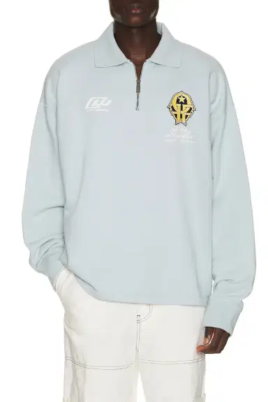 Off-White Offline Team Fleece Polo | Thumbnail 1 Off-White Offline Team Fleece Polo | Thumbnail 1