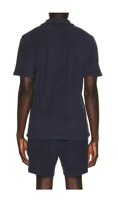Frescobol Carioca Faustino Terry Cotton Blend Polo Short Sleeve | Thumbnail 6 Frescobol Carioca Faustino Terry Cotton Blend Polo Short Sleeve | Thumbnail 6