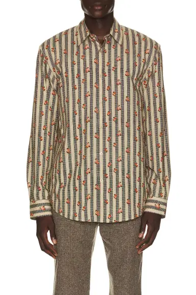 Dries Van Noten Caper Shirt | Thumbnail 1 Dries Van Noten Caper Shirt | Thumbnail 1