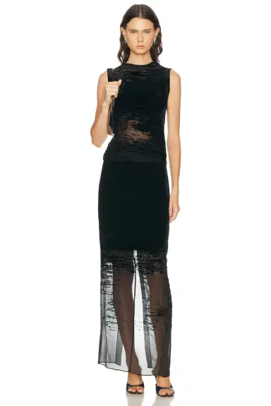 Grace Ling Glitch Boatneck Top | Thumbnail 4 Grace Ling Glitch Boatneck Top | Thumbnail 4
