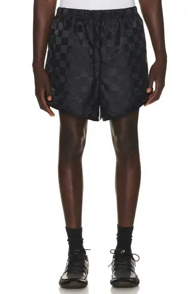 Fear of God ESSENTIALS Checkered Gym Short | Thumbnail 1 Fear of God ESSENTIALS Checkered Gym Short | Thumbnail 1