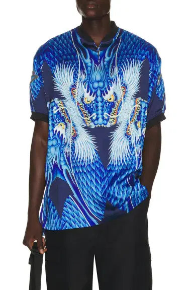 Y-3 Drgn Satin Jersey | Thumbnail 1 Y-3 Drgn Satin Jersey | Thumbnail 1