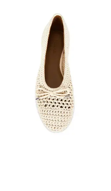 Madewell Hester Crochet Ballet Flat | Thumbnail 4 Madewell Hester Crochet Ballet Flat | Thumbnail 4