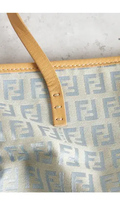 FWRD Renew Fendi Zucchino Roll Tote Bag | Thumbnail 8 FWRD Renew Fendi Zucchino Roll Tote Bag | Thumbnail 8