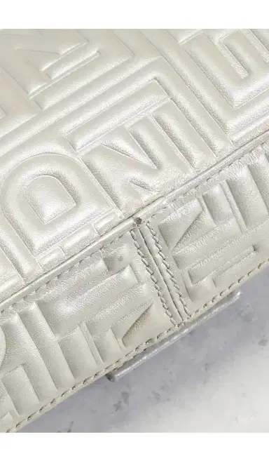 FWRD Renew Fendi Logo Embossed Baguette Shoulder Bag | Thumbnail 8 FWRD Renew Fendi Logo Embossed Baguette Shoulder Bag | Thumbnail 8