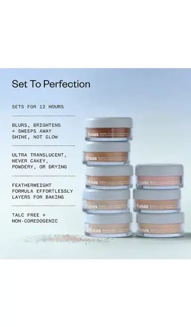Kosas Cloud Set Translucent Loose Setting + Blurring Powder | Thumbnail 6 Kosas Cloud Set Translucent Loose Setting + Blurring Powder | Thumbnail 6