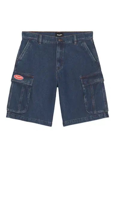HUF Oval Denim Cargo Short | Thumbnail 5 HUF Oval Denim Cargo Short | Thumbnail 5