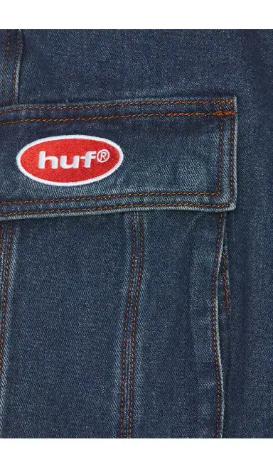 HUF Oval Denim Cargo Short | Thumbnail 6 HUF Oval Denim Cargo Short | Thumbnail 6