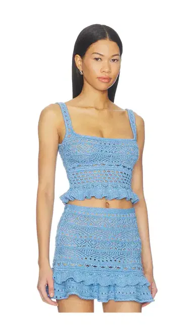 retrofete Damira Crochet Top | Thumbnail 2 retrofete Damira Crochet Top | Thumbnail 2