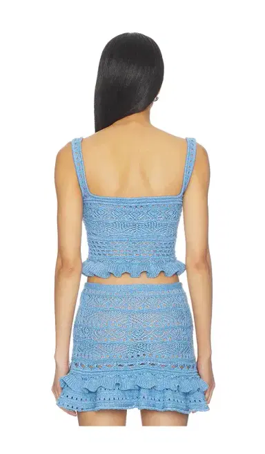 retrofete Damira Crochet Top | Thumbnail 3 retrofete Damira Crochet Top | Thumbnail 3