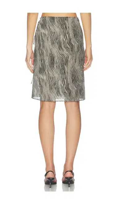 St. Agni Savannah Silk Wrap Skirt | Thumbnail 4 St. Agni Savannah Silk Wrap Skirt | Thumbnail 4