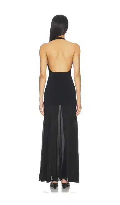 St. Agni Circle Hem Halter Dress | Thumbnail 3 St. Agni Circle Hem Halter Dress | Thumbnail 3
