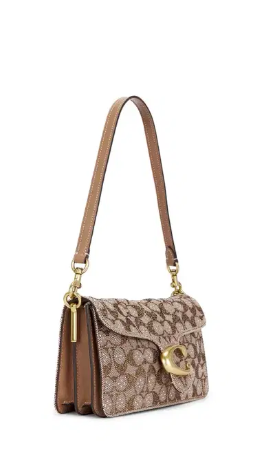 Coach Crystal Signature Soft Tabby 26 Shoulder Bag | Thumbnail 3 Coach Crystal Signature Soft Tabby 26 Shoulder Bag | Thumbnail 3