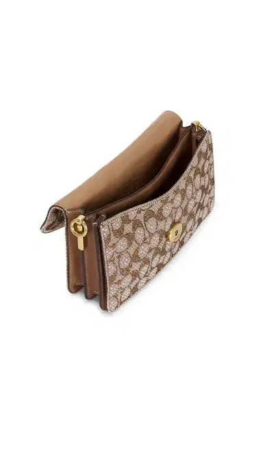 Coach Crystal Signature Soft Tabby 26 Shoulder Bag | Thumbnail 4 Coach Crystal Signature Soft Tabby 26 Shoulder Bag | Thumbnail 4