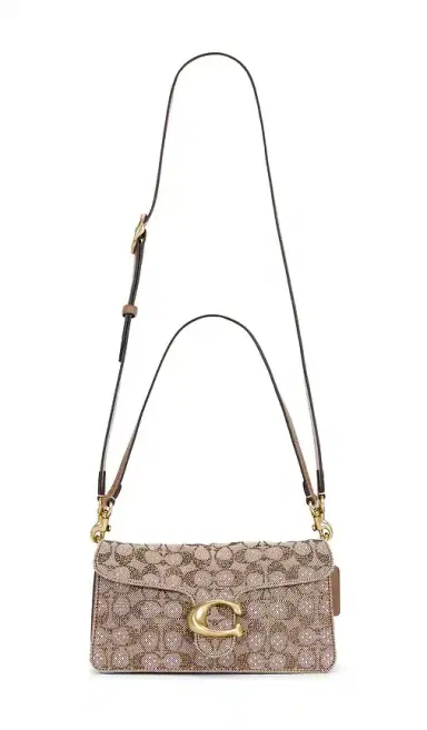 Coach Crystal Signature Soft Tabby 26 Shoulder Bag | Thumbnail 5 Coach Crystal Signature Soft Tabby 26 Shoulder Bag | Thumbnail 5