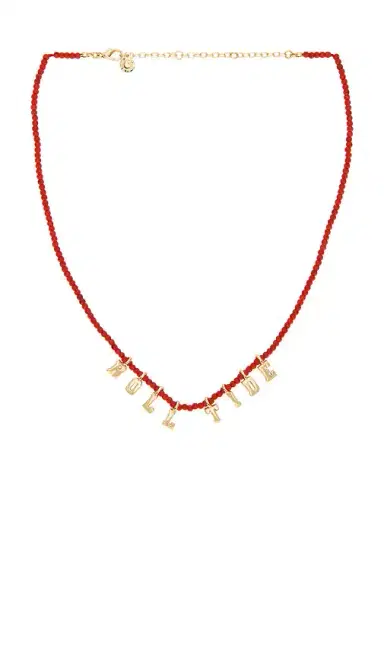 BaubleBar University Of Alabama Beaded Slogan Necklace | Thumbnail 1 BaubleBar University Of Alabama Beaded Slogan Necklace | Thumbnail 1