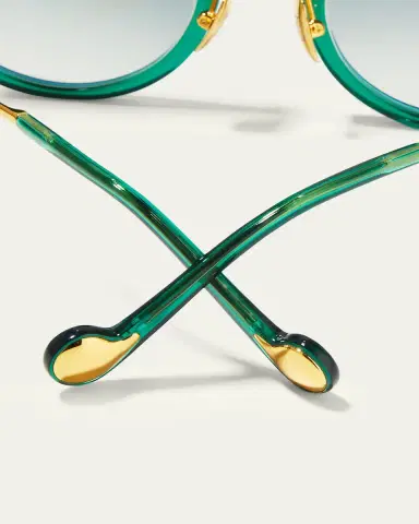 Anna-Karin Karlsson Rose et la Roue Round Crystal-Embellished Leopard Sunglasses | Thumbnail 9 Anna-Karin Karlsson Rose et la Roue Round Crystal-Embellished Leopard Sunglasses | Thumbnail 9