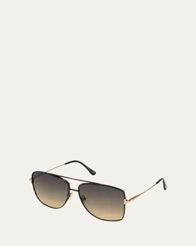 Tom Ford Reggie Metal Aviator Sunglasses | Thumbnail 3 Tom Ford Reggie Metal Aviator Sunglasses | Thumbnail 3