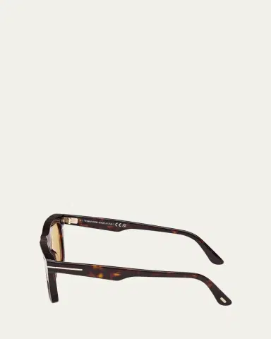 Tom Ford Men's Lelio Acetate Square Sunglasses | Thumbnail 3 Tom Ford Men's Lelio Acetate Square Sunglasses | Thumbnail 3