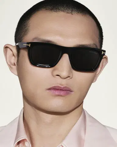 Tom Ford Men's Lelio Acetate Square Sunglasses | Thumbnail 8 Tom Ford Men's Lelio Acetate Square Sunglasses | Thumbnail 8