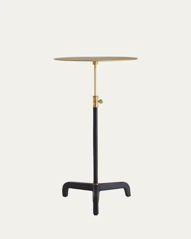 Arteriors Addison Adjustable Leather Accent Table | Thumbnail 2 Arteriors Addison Adjustable Leather Accent Table | Thumbnail 2