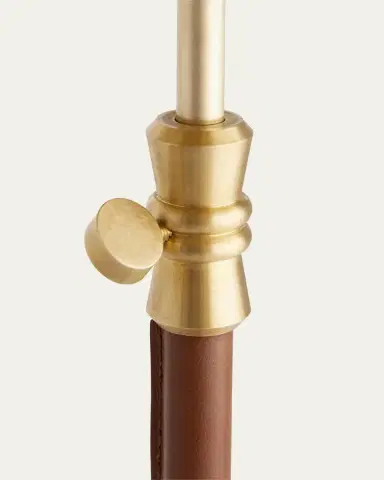 Arteriors Addison Adjustable Leather Accent Table | Thumbnail 2 Arteriors Addison Adjustable Leather Accent Table | Thumbnail 2