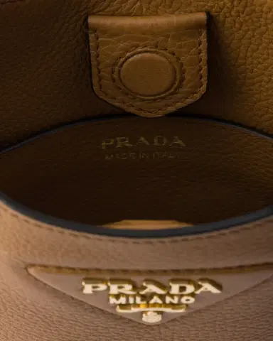 Prada Mini Daino Soft Leather Hobo Crossbody Bag | Thumbnail 5 Prada Mini Daino Soft Leather Hobo Crossbody Bag | Thumbnail 5