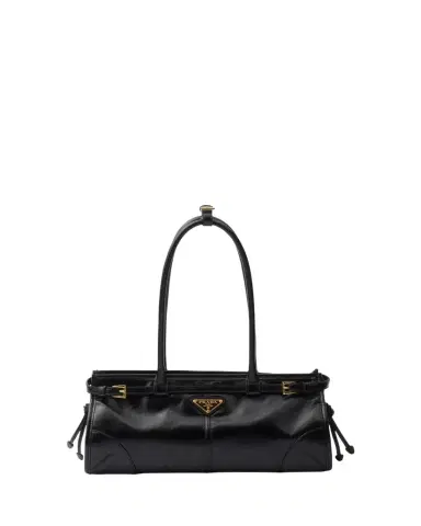 Prada Bonnie Medium Leather Shoulder Bag | Thumbnail 1 Prada Bonnie Medium Leather Shoulder Bag | Thumbnail 1