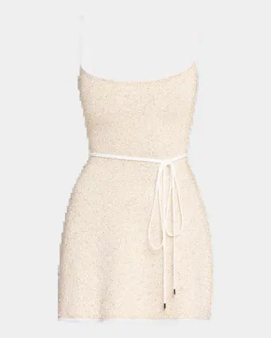 Retrofête Gisele Metallic Knit Mini Dress | Thumbnail 2 Retrofête Gisele Metallic Knit Mini Dress | Thumbnail 2