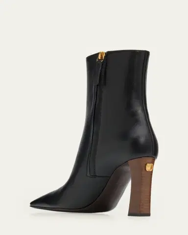Giuseppe Zanotti 90mm Stretch Leather Ankle Booties | Thumbnail 4 Giuseppe Zanotti 90mm Stretch Leather Ankle Booties | Thumbnail 4