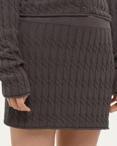 Helmut Lang Cable-Knit Mini Skirt | Thumbnail 5 Helmut Lang Cable-Knit Mini Skirt | Thumbnail 5