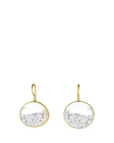MORITZ GLIK 18K Yellow Gold Core 12 Earrings with Diamonds | Thumbnail 1 MORITZ GLIK 18K Yellow Gold Core 12 Earrings with Diamonds | Thumbnail 1