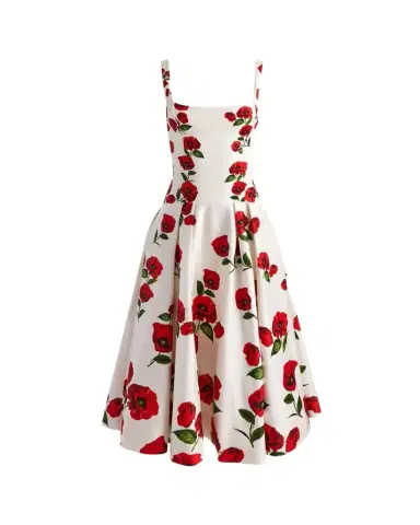 ALICE + OLIVIA Adley Drop-Waist Maxi Dress | Thumbnail 1 ALICE + OLIVIA Adley Drop-Waist Maxi Dress | Thumbnail 1