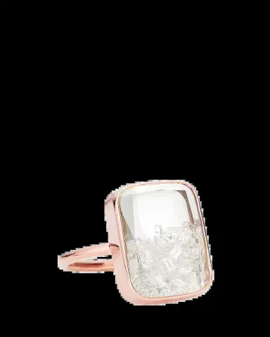 MORITZ GLIK 18K Rose Gold Ten Fourteen Diamond Ring with Kaleidoscope Shaker | Thumbnail 2 MORITZ GLIK 18K Rose Gold Ten Fourteen Diamond Ring with Kaleidoscope Shaker | Thumbnail 2