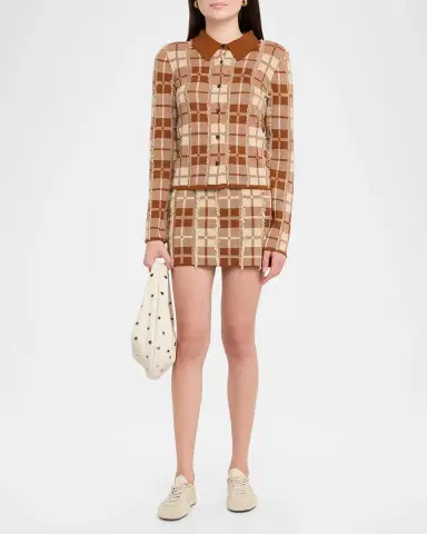 Guest In Residence Fringe Plaid Elle Shirt | Thumbnail 2 Guest In Residence Fringe Plaid Elle Shirt | Thumbnail 2