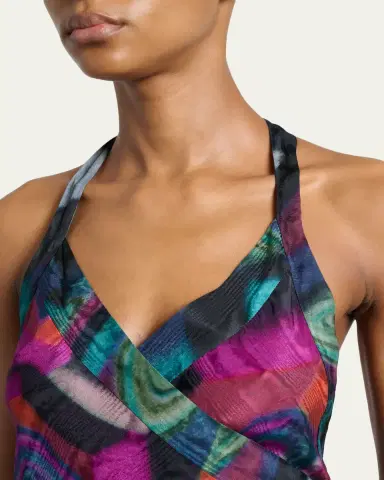 Dries Van Noten Cussia Halter Midi Dress | Thumbnail 5 Dries Van Noten Cussia Halter Midi Dress | Thumbnail 5