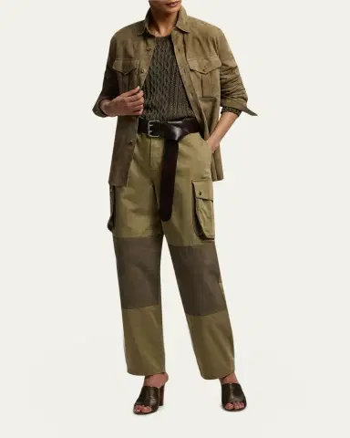 Ralph Lauren Collection Landry Lamb-Suede Shirt | Thumbnail 2 Ralph Lauren Collection Landry Lamb-Suede Shirt | Thumbnail 2
