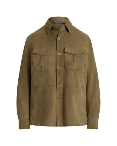 Ralph Lauren Collection Landry Lamb-Suede Shirt | Thumbnail 1 Ralph Lauren Collection Landry Lamb-Suede Shirt | Thumbnail 1
