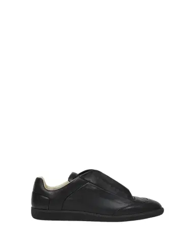 Maison Margiela Men's Future Soft Calfskin Mid-Top Sneakers | Thumbnail 1 Maison Margiela Men's Future Soft Calfskin Mid-Top Sneakers | Thumbnail 1